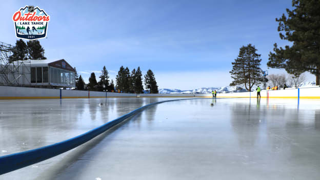 NHL Outdoors: Lake Tahoe Preparations