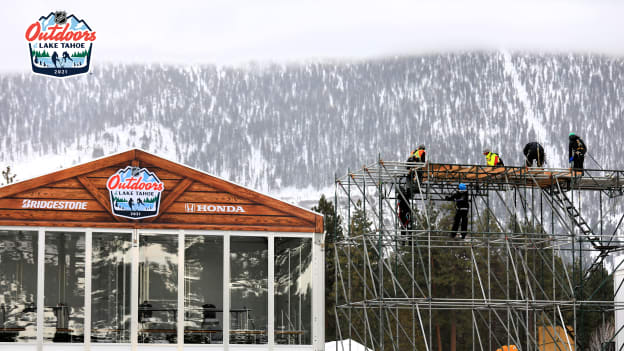 NHL Outdoors: Lake Tahoe Preparations