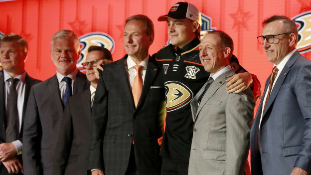 Ducks Draft Leo Carlsson Second Overall Photos