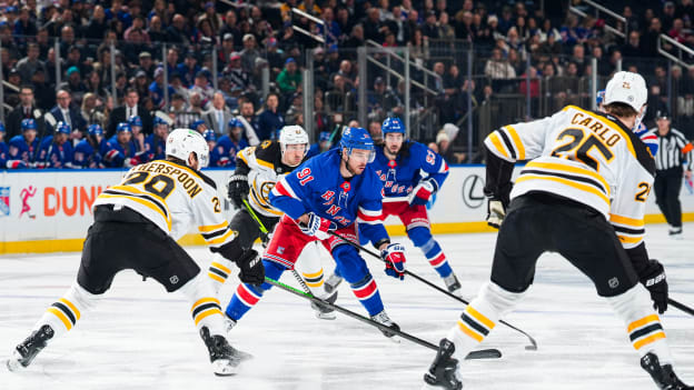Boston Bruins v New York Rangers