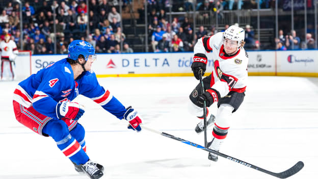 Ottawa Senators v New York Rangers