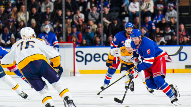 Nashville Predators v New York Rangers