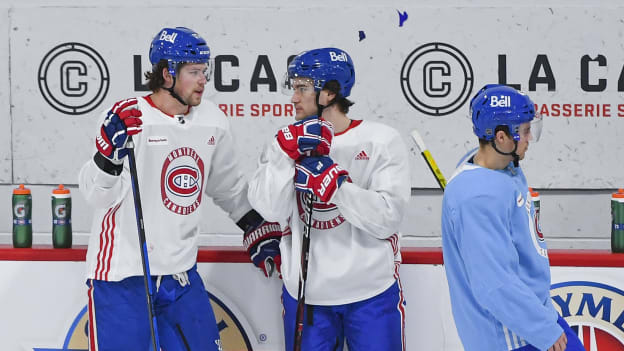 Josh Anderson, Jonathan Drouin & Jordan Weal