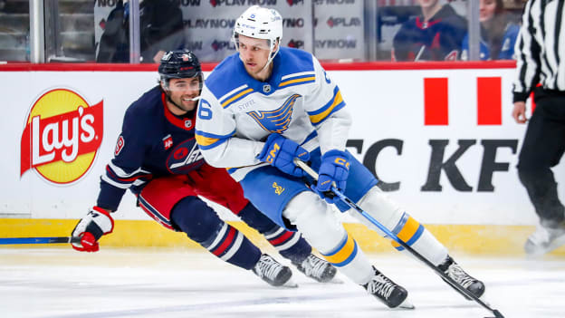 Blues' 5-Game Road Streak Ends vs. Jets