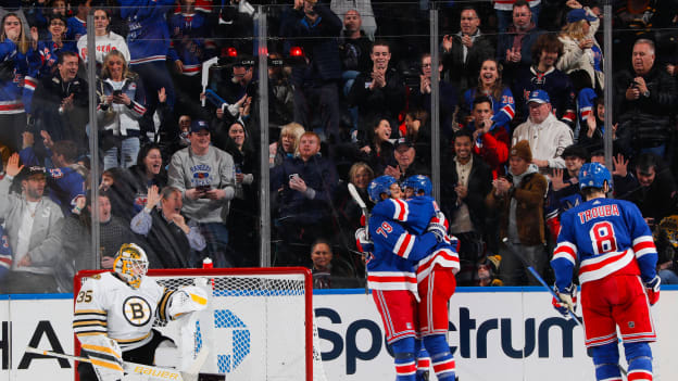 Boston Bruins v New York Rangers
