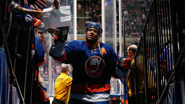 PHOTOS: Kyle Okposo's Career with the Islanders