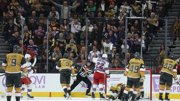 New York Rangers v Vegas Golden Knights