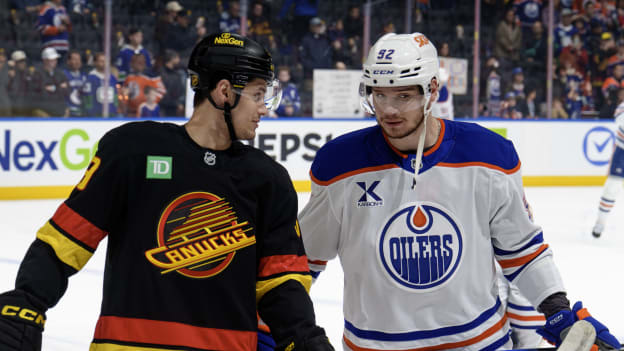 Edmonton Oilers v Vancouver Canucks