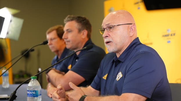 Head Coach Andrew Brunette Arrives in Smashville