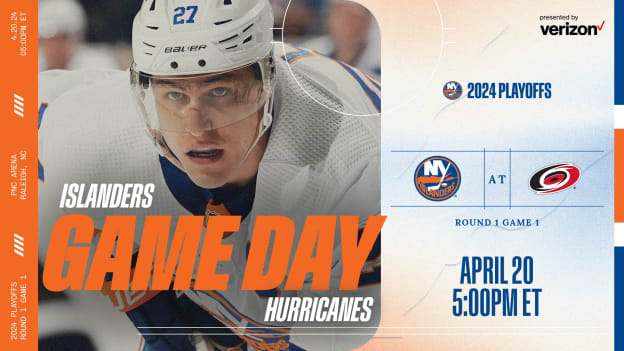 Game 1 Preview: Islanders at Hurricanes