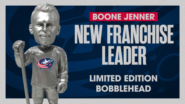 Limited-Edition Silver Boone Jenner Bobblehead