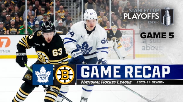Bruins Fall to Maple Leafs in Overtime of Game 5