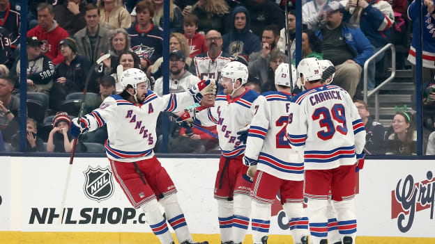New York Rangers v Columbus Blue Jackets