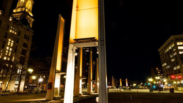 Photos: Boston Landmarks Honor O'Ree