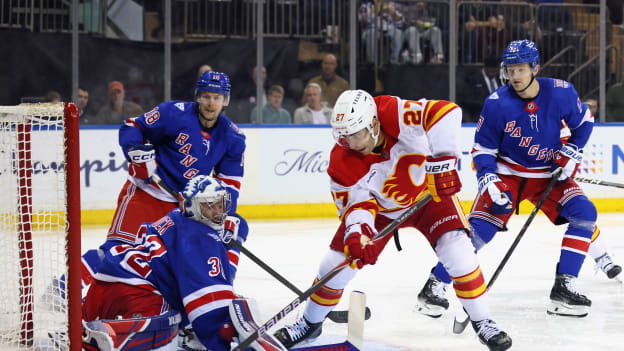 Calgary Flames v New York Rangers