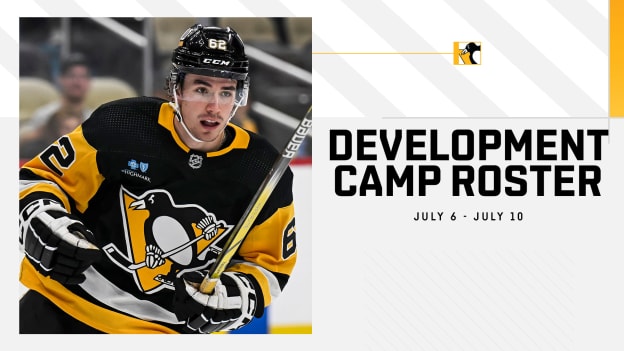 Penguins Announce 2024 Development Camp Roster