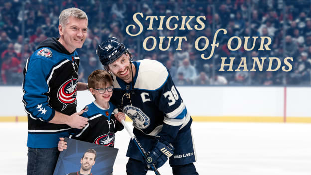 STICKS OUT OF OUR HANDS