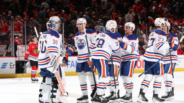 Edmonton Oilers v Chicago Blackhawks