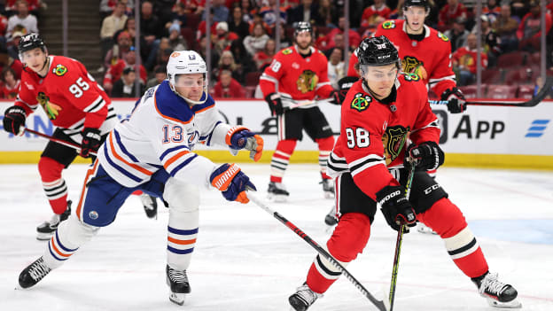 Edmonton Oilers v Chicago Blackhawks