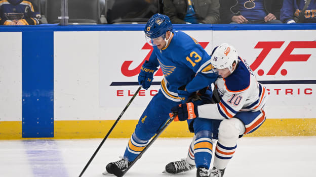 Edmonton Oilers v St. Louis Blues
