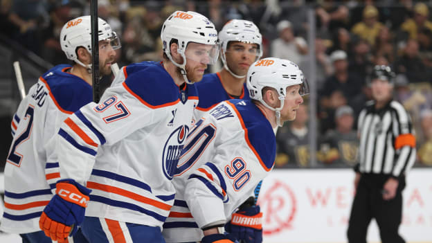 Edmonton Oilers v Vegas Golden Knights - Game One