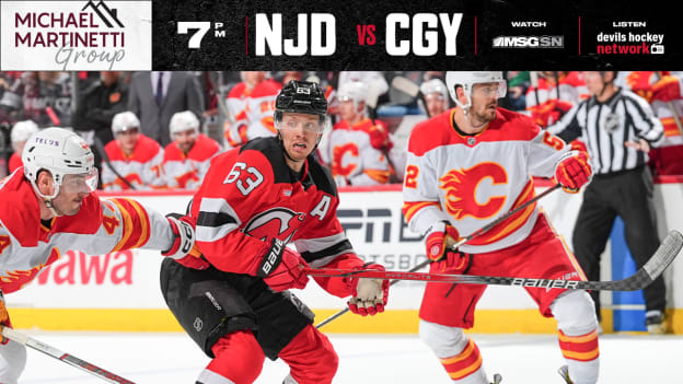 Devils Host Flames