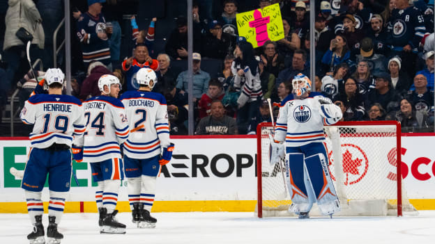 Edmonton Oilers v Winnipeg Jets