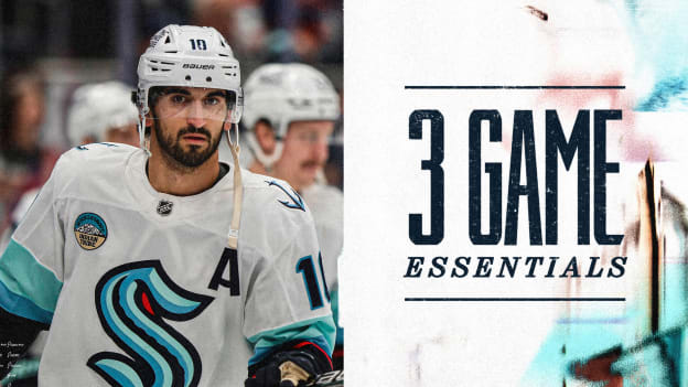 Mammoth (14-15-3) vs. Kraken (12-10-6) | 6:00 p.m.