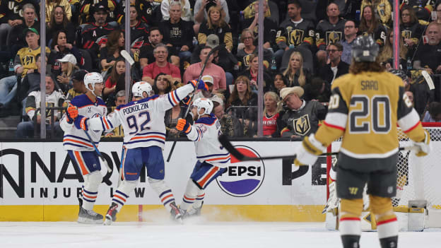 Edmonton Oilers v Vegas Golden Knights - Game Two