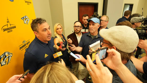 Head Coach Andrew Brunette Arrives in Smashville