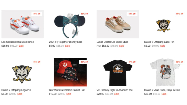 Team Store Past Collabs Discount