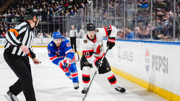 Ottawa Senators v New York Rangers
