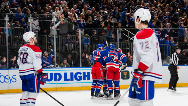 Montreal Canadiens v New York Rangers