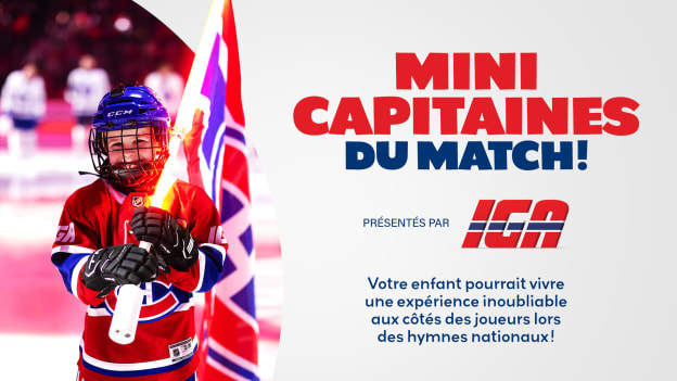 Concours Mini-Capitaines présenté par IGA