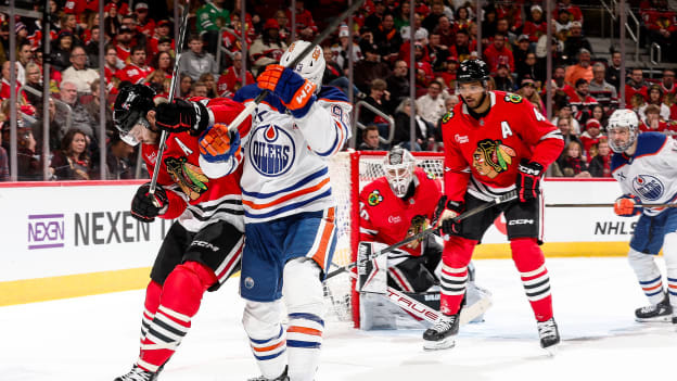 Edmonton Oilers v Chicago Blackhawks