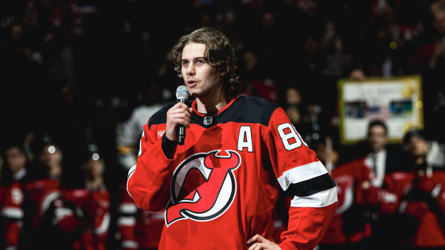 Jack Hughes' Pre-Game Speech