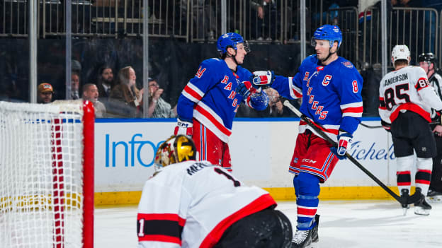 Ottawa Senators v New York Rangers