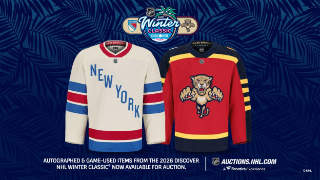 Now available on NHL Auctions