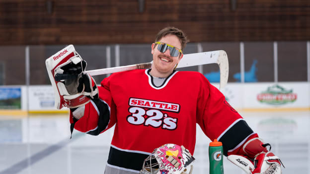 Outdoor Hockey in Winthrop, Washington