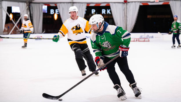 PHOTOS: Adult Pond Hockey Tournament at The Park