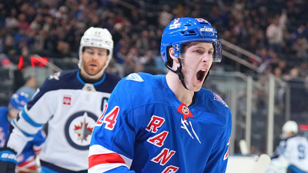 Winnipeg Jets v New York Rangers