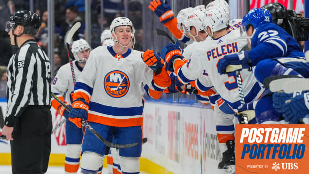 UBS Postgame Photos: Islanders 3, Maple Leafs 2