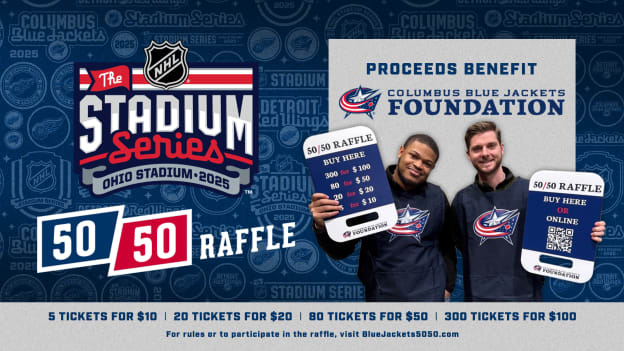 STADIUM SERIES 50/50 RAFFLE