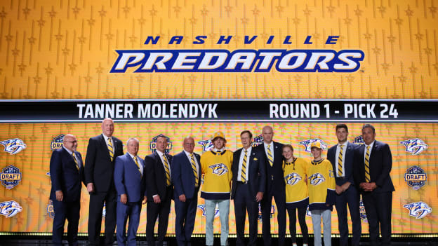 Nashville Predators 24th Overall Pick Tanner Molendyk