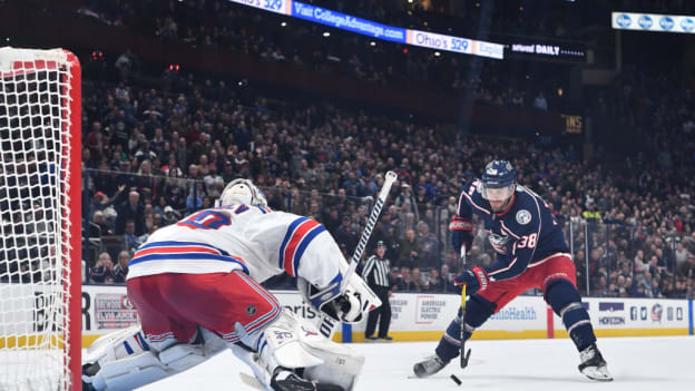 Blue Jackets vs. Rangers - February 14, 2020