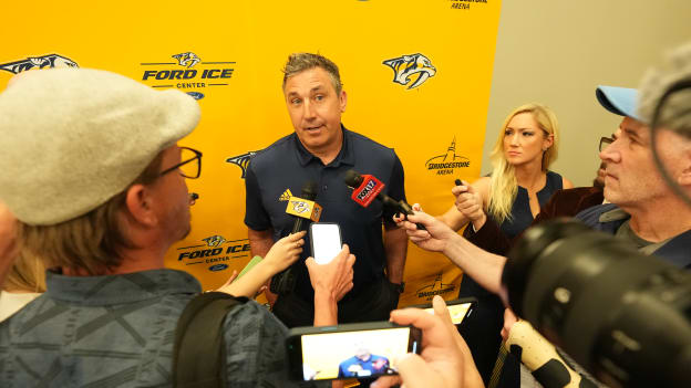 Head Coach Andrew Brunette Arrives in Smashville