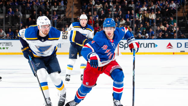 St Louis Blues v New York Rangers