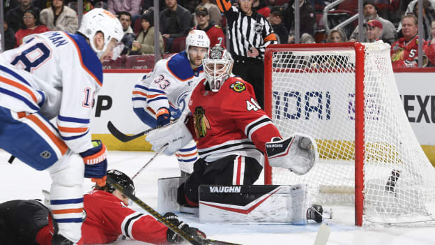 Edmonton Oilers v Chicago Blackhawks