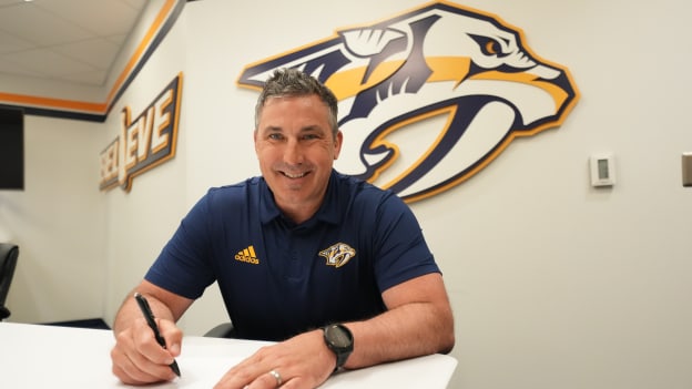 Head Coach Andrew Brunette Arrives in Smashville