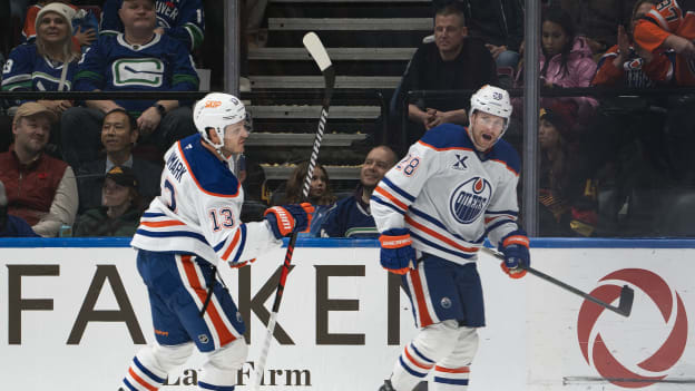 Edmonton Oilers v Vancouver Canucks